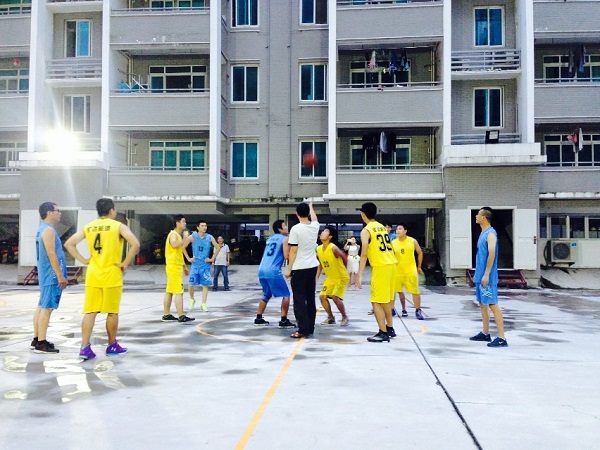 kaiyun能源顺利举办首届篮球赛 